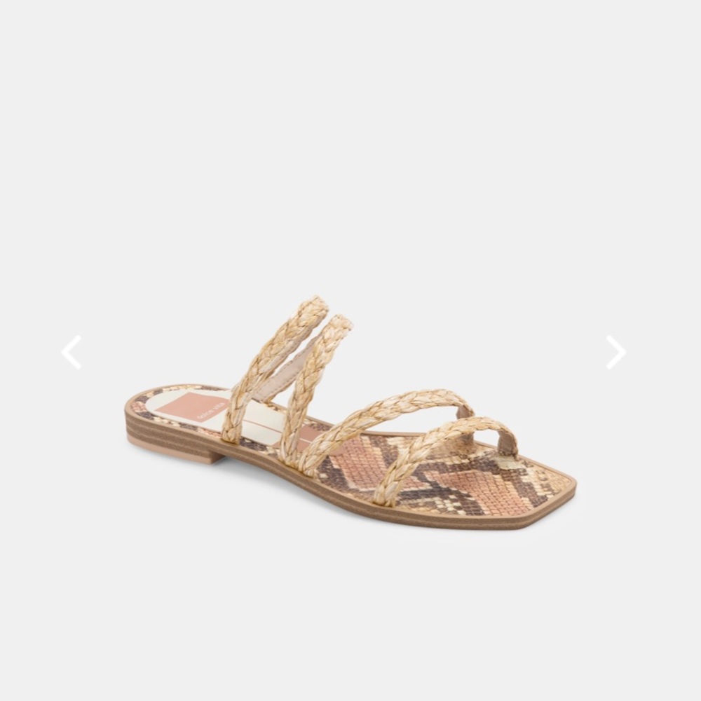 Izabel Raffia Sandals